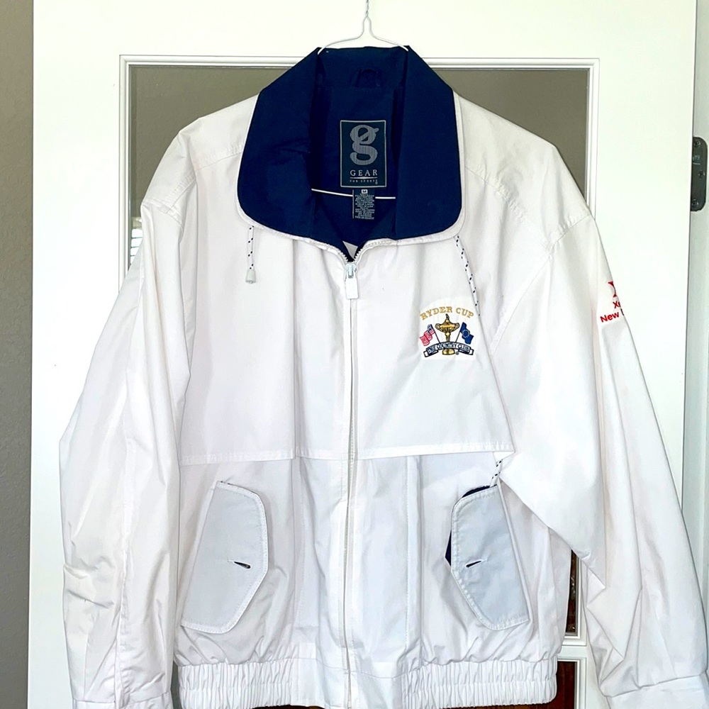 Men’s Size M Ryder Cup logo Spring Jacket